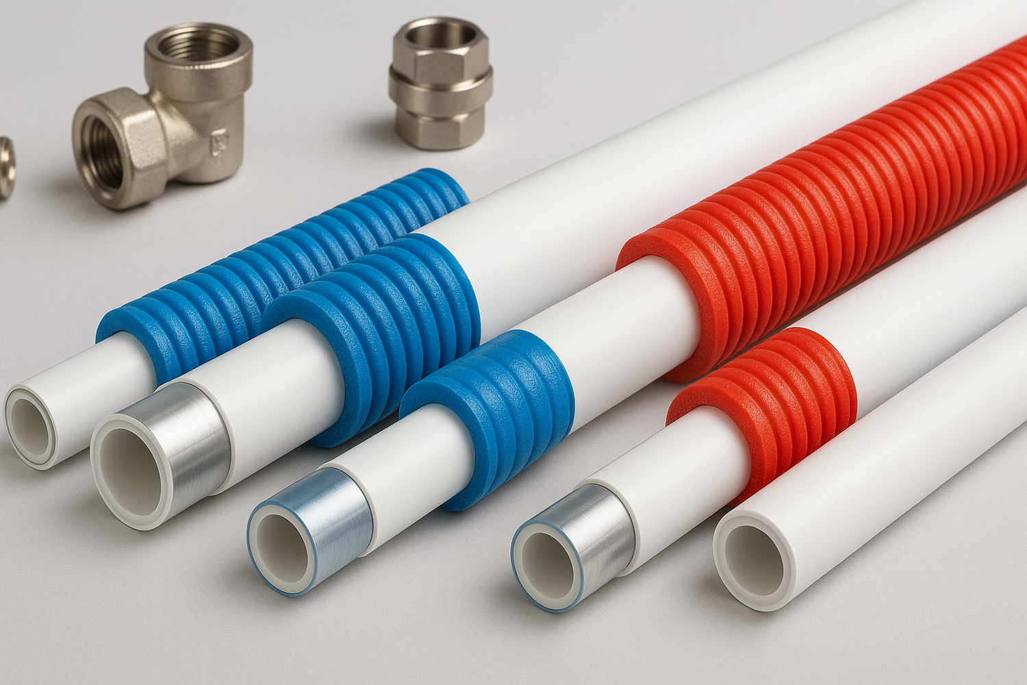 Խողովակներ մետաղապլաստե