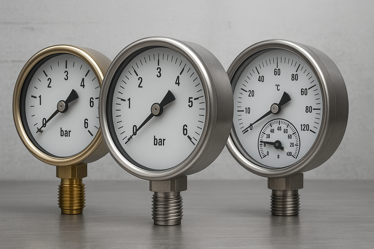 Ճնշաչափեր, ջերմաճնշաչափեր