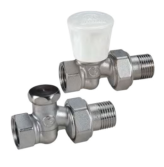Լրակազմ ռադիատորի փականների ուղիղ 1/2" Giacomini-R706KX003